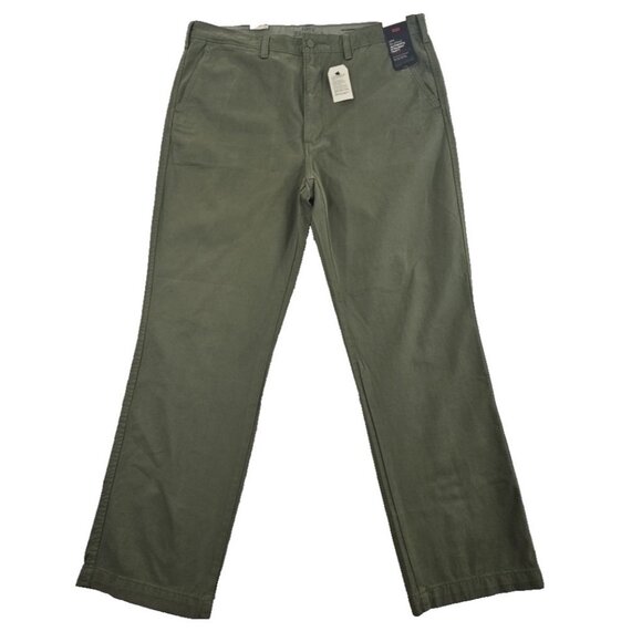 NEW Levi's XX Chino Authentic Pants Men's 40x32 Green Relaxed Straight Leg NWT - Picture 1 of 16